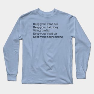 Darlin Quote Long Sleeve T-Shirt